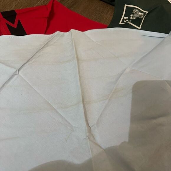 Vintage 1960s Boy Scouts Of America Bandanna Lot of 4 Retro BSA - Picture 6 of 7